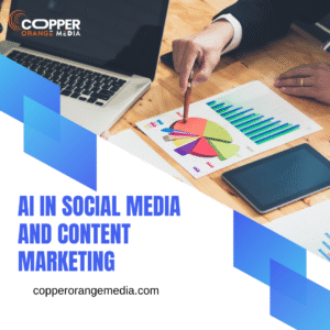 AI applications in social media and content marketing strategies across digital platforms