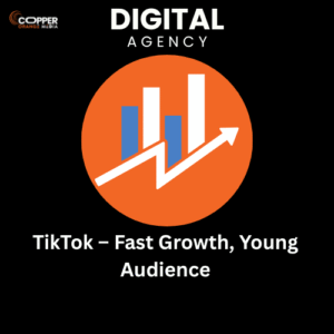 TikTok growth chart icon representing fast audience engagement for Pakistani brands