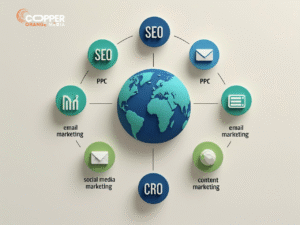 Top 10 Digital Marketing Services Infographic for 2025