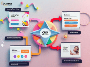 Featured image showing Conversion Rate Optimization (CRO) analytics dashboard 2025